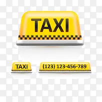 taxi车灯