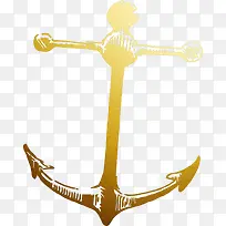 金色船锚加勒比海盗