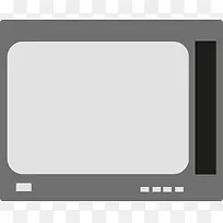 扁平化矢量电视机图
