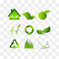 绿色健康环保设计图