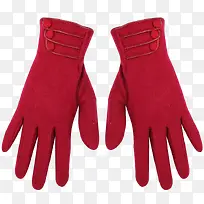 红色手套素材