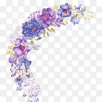 紫色花卉高清图片