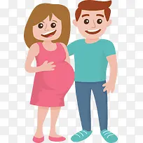新婚夫妇怀孕的人