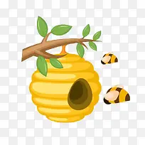 蜜蜂与蜂窝