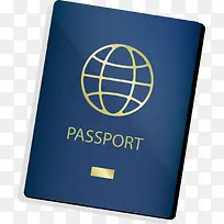 蓝色护照旅行必需品