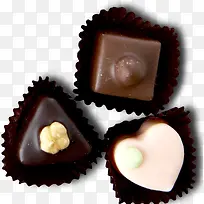各种巧克力糖果