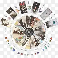 占卜塔罗牌布局图实图