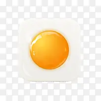 盘装鸡蛋黄