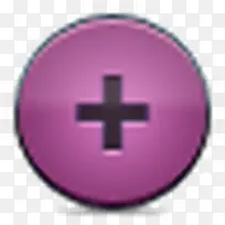 添加按钮粉红iconset上瘾的味道