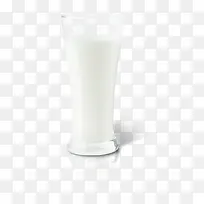 一杯牛奶免抠白色