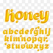honely 甜蜜 蜂蜜 金黄