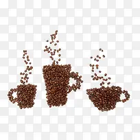 咖啡豆咖啡创意奶茶店咖啡店广告