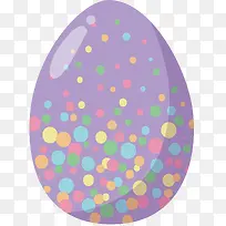 紫色复活节彩蛋设计