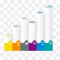 条形图案信息图表