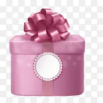 粉色花纹礼盒