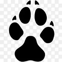 Animals Dog Track Icon