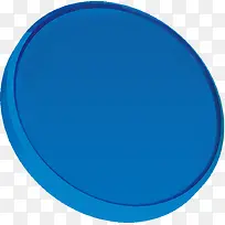 蓝色盖子圆形盘子