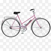粉色精美自行车