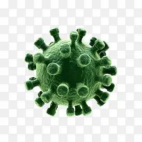 病毒绿色细菌