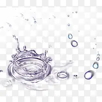 水滴水泡图片