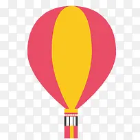 扁平化飞的氢气球