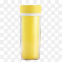 简约黄色塑料水壶
