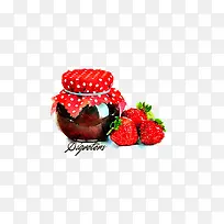 草莓酿酒图片素材