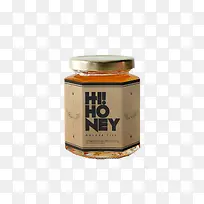 honey蜂蜜罐psd素材