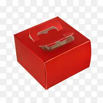 红色手提蛋糕盒