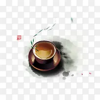 茶中国水墨