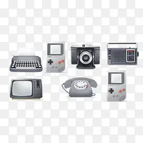 80年代老物件合集素材