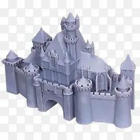 立体模型迪斯尼城堡