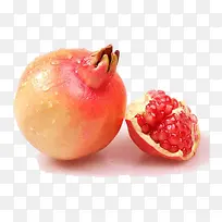 红色软籽石榴果实