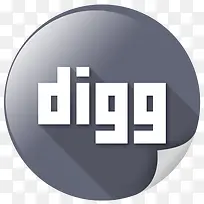 通信Digg互联网标志媒体消息