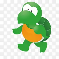 绿色卡通可爱小乌龟
