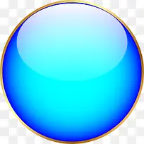 蓝色圆圈框架