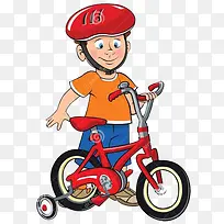 儿童骑单车