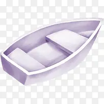 浅紫色小船