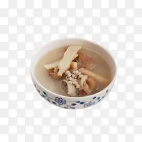 实物一碗沙参玉竹薏米煲猪手