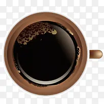 灰色圆弧创意咖啡杯元素
