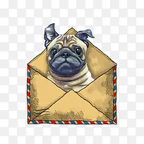 沙皮犬免扣元素