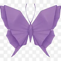 矢量图折纸蝴蝶
