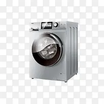 灰色家电海尔洗衣机免费素材