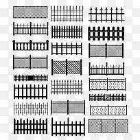 栅栏篱笆素材图片
