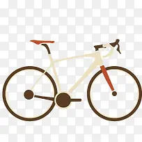 卡通单车自行车设计