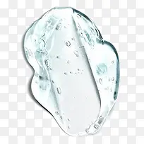 蓝色高清泡泡水滴装饰