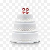 22岁生日蛋糕
