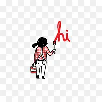 创意小人