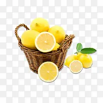 夏日清爽展板柠檬主题