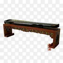 中国风古琴3d模型